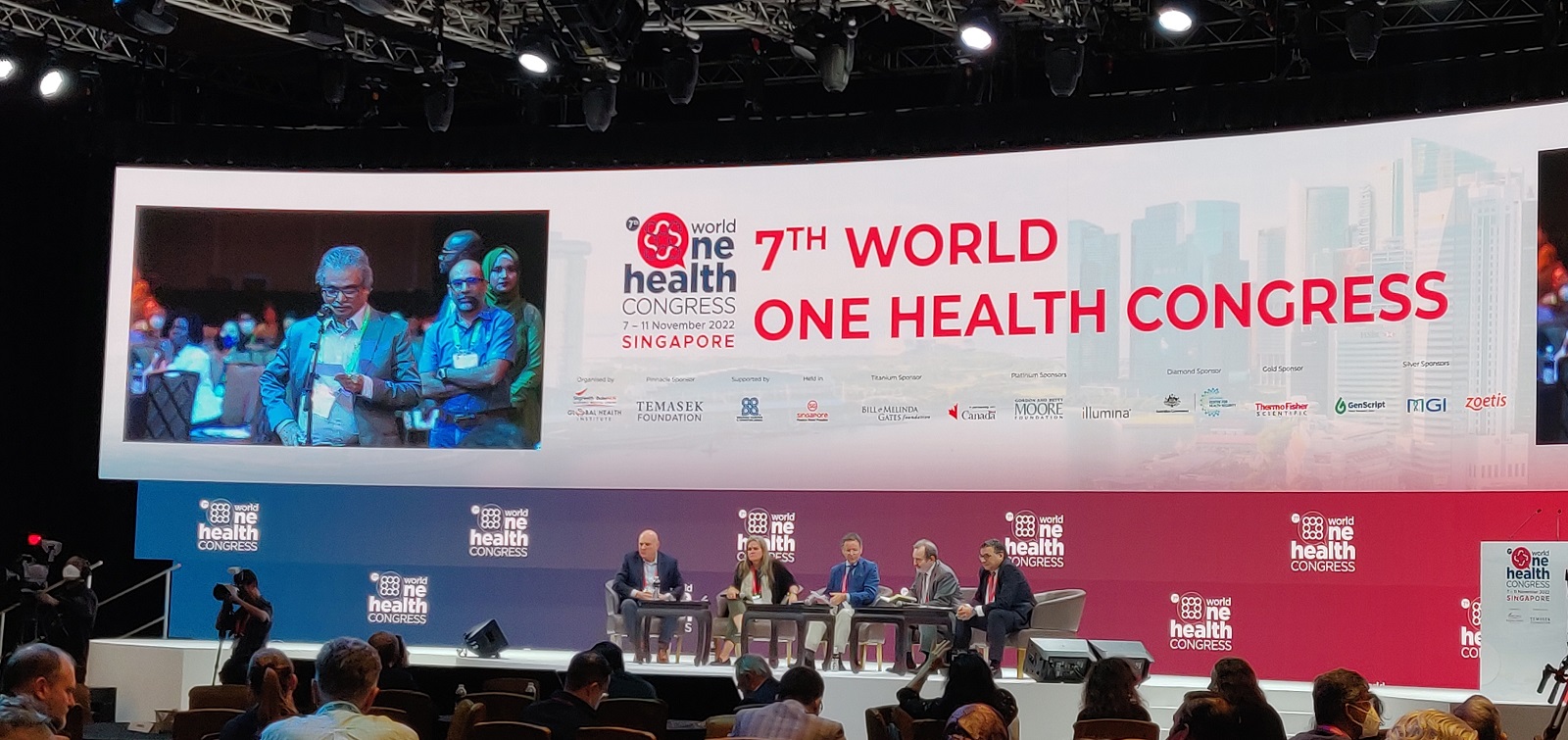 Presenting Hub activity at the 7th World One Health Congress One